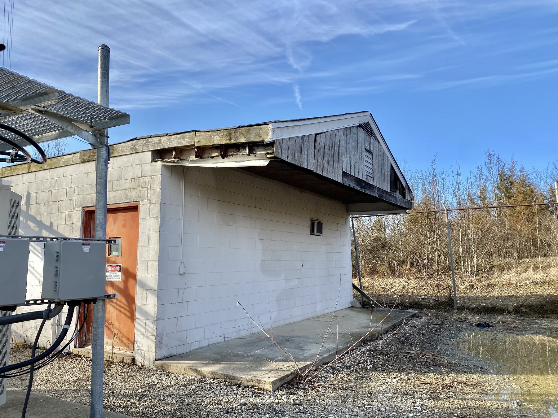 Front porch of repeater site.